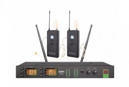 OUSPA(歐浦）PA850D U段無線一拖二頭戴話筒